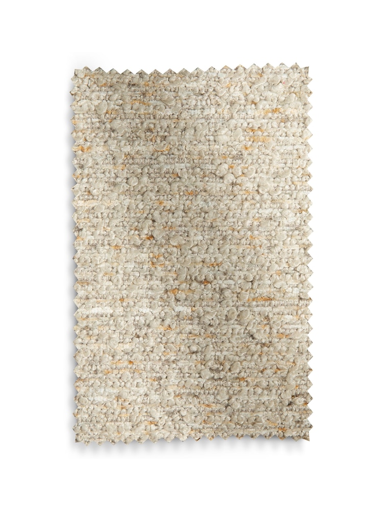 Set of 2 Tweedy Boucle Mink Natural Wrenley Dark Wood Leg Dining Chairs - Image 9 of 9