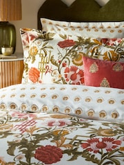 Seventy Three Russet Ishana Reversible Floral Duvet Set - Image 2 of 3