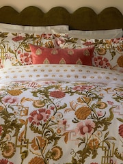 Seventy Three Russet Ishana Reversible Floral Duvet Set - Image 3 of 3