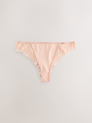 Nude - Lipsy Lace Brazillian Briefs - Imagen 5 de 7