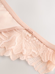 Nude - Lipsy Lace Brazillian Briefs - Imagen 6 de 7