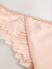 Nude - Lipsy Lace Brazillian Briefs - Imagen 7 de 7