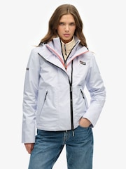 Superdry Purple Hooded Mountain Windbreaker Jacket - Image 1 of 4
