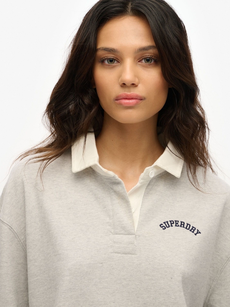 Camiseta básica de algodón 100 % con diseño gráfico de rugby de Superdry - Imagen 3 de 3 Camiseta básica de algodón 100 % con diseño gráfico de rugby de Superdry - Imagen 3 de 3