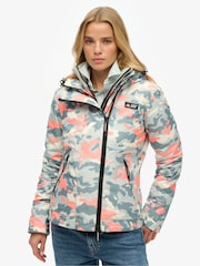 Superdry Grey Hooded Mountain Windbreaker Jacket - Image 4 of 4
