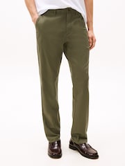 Tommy Hilfiger Green 1985 Denton Straight Stretch Chino Trousers - Image 1 of 8