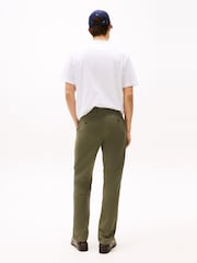 Tommy Hilfiger Green 1985 Denton Straight Stretch Chino Trousers - Image 4 of 8