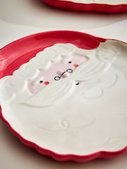 Set of 2 Red Christmas Santa Side Plates - Image 4 of 5