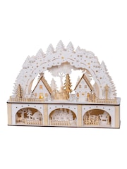 Lumineo Wooden LED Christmas Decoration - Image 2 of 2