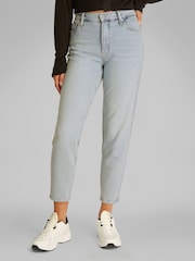 Calvin Klein Blue Mom Tapered Jeans - Image 1 of 6