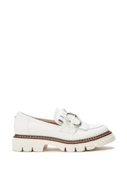 Moda in Pelle Dallia Snaffle Trim Chunky Loafers - Image 2 of 4