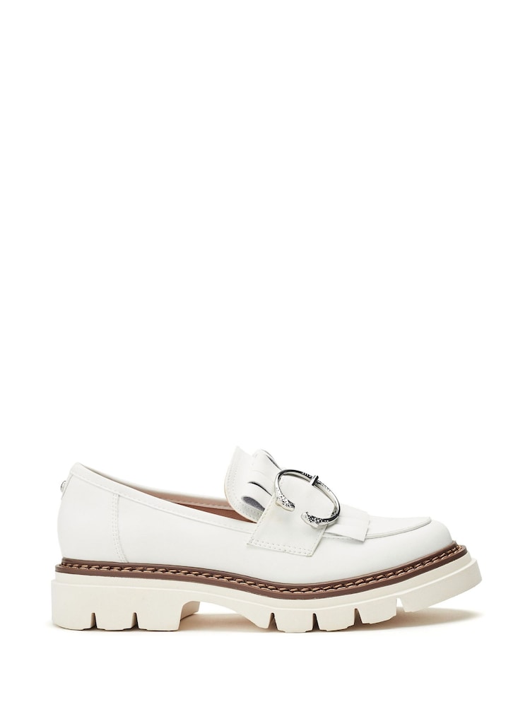 Moda in Pelle Dallia Snaffle Trim Chunky Loafers - Image 2 of 4