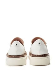 Moda in Pelle Dallia Snaffle Trim Chunky Loafers - Image 3 of 4