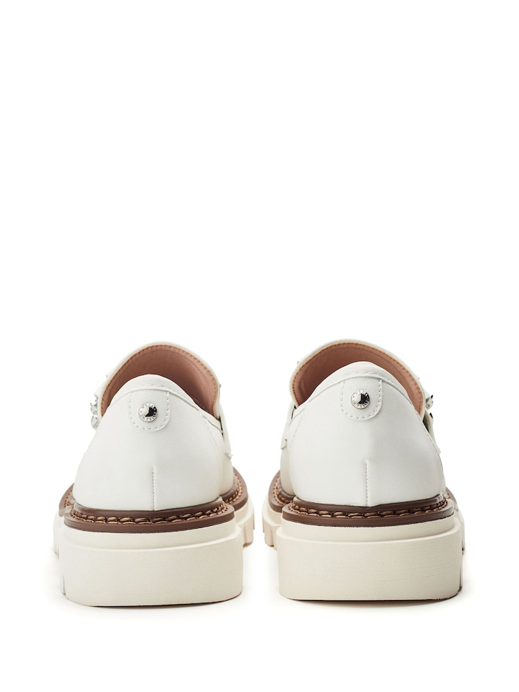 Moda in Pelle Dallia Snaffle Trim Chunky Loafers - Image 4 of 4