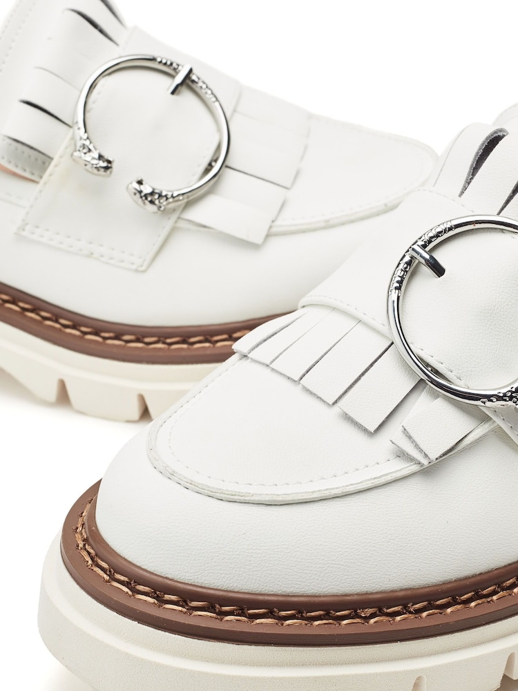 Moda in Pelle Dallia Snaffle Trim Chunky Loafers - Image 5 of 5 Moda in Pelle Dallia Snaffle Trim Chunky Loafers - Image 5 of 5