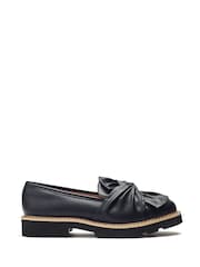 Moda in Pelle Eves Twisted Feature Comfort Loafers - Image 2 of 4