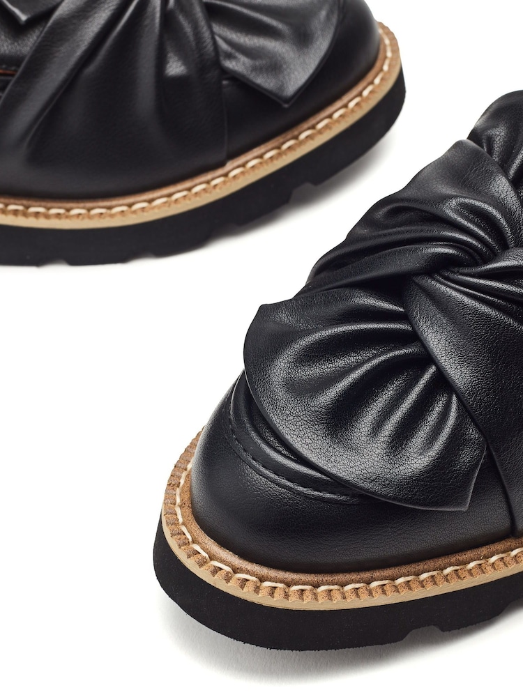 Moda in Pelle Eves Twisted Feature Comfort Loafers - Image 5 of 5