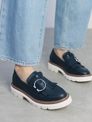 Moda in Pelle Dallia Snaffle Trim Chunky Loafers - Image 1 of 4