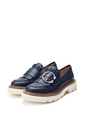 Moda in Pelle Dallia Snaffle Trim Chunky Loafers - Image 3 of 4