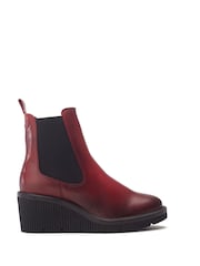 Moda in Pelle Audyn Crepe Wedge Chelsea Ankle Boots - Image 1 of 4