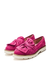 Moda in Pelle Eves Twisted Feature Comfort Loafers - Image 2 of 4