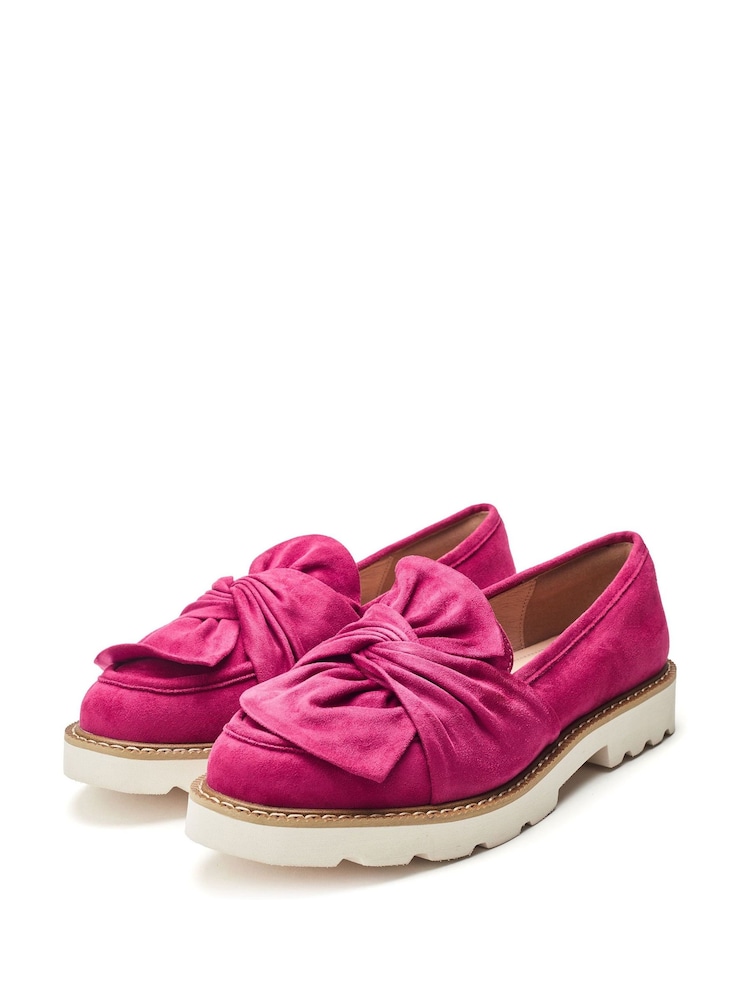 Moda in Pelle Eves Twisted Feature Comfort Loafers - Image 2 of 4