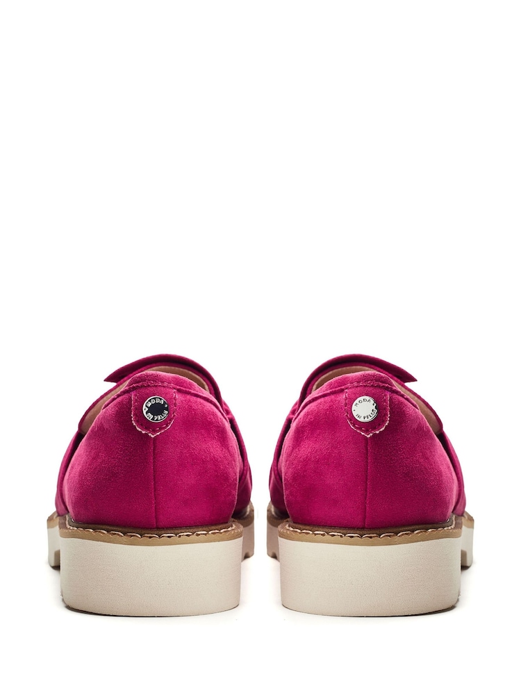 Moda in Pelle Eves Twisted Feature Comfort Loafers - Image 3 of 4