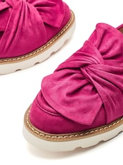 Moda in Pelle Eves Twisted Feature Comfort Loafers - Image 4 of 4