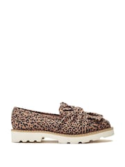 Moda in Pelle Eves Twisted Feature Comfort Loafers - Image 2 of 4