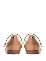 Moda in Pelle Flower Mary Jane Comfort Flat With Pointed Toe And Pearl Detail Shoes - Image 3 of 4