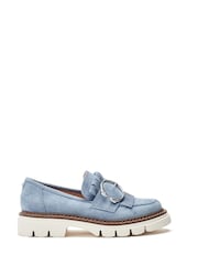 Moda in Pelle Dallia Snaffle Trim Chunky Loafers - Image 1 of 4
