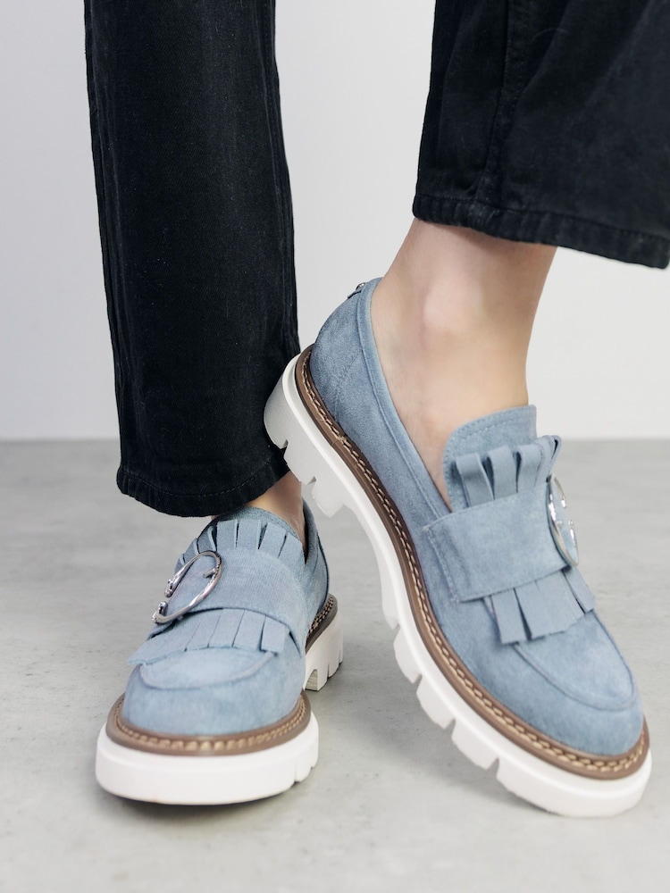 Moda in Pelle Dallia Snaffle Trim Chunky Loafers - Image 1 of 4