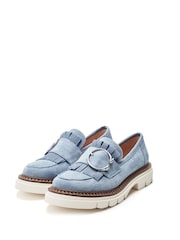 Moda in Pelle Dallia Snaffle Trim Chunky Loafers - Image 2 of 4
