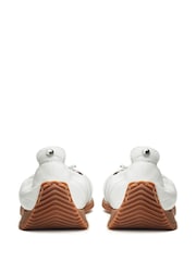 Moda in Pelle Echium Slip-On Leather Flat With Twisted Knot Detail Shoes - Image 3 of 4
