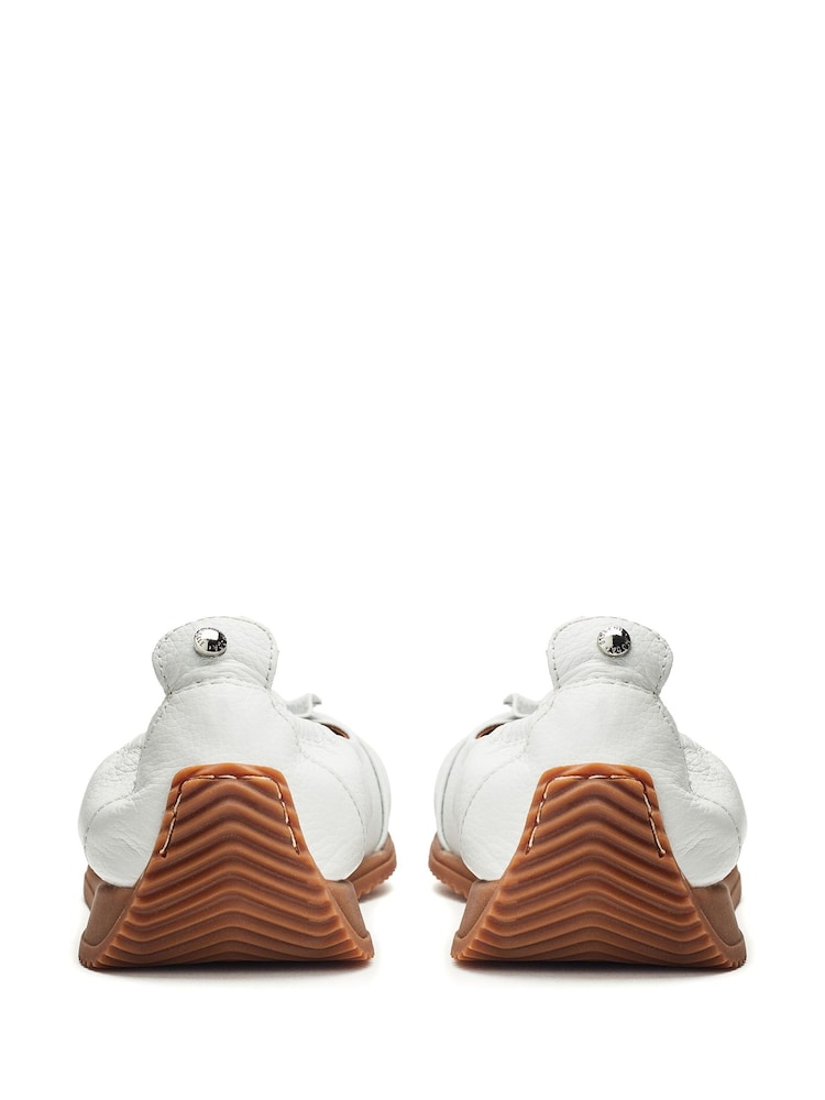 Moda in Pelle Echium Slip-On Leather Flat With Twisted Knot Detail Shoes - Image 4 of 4
