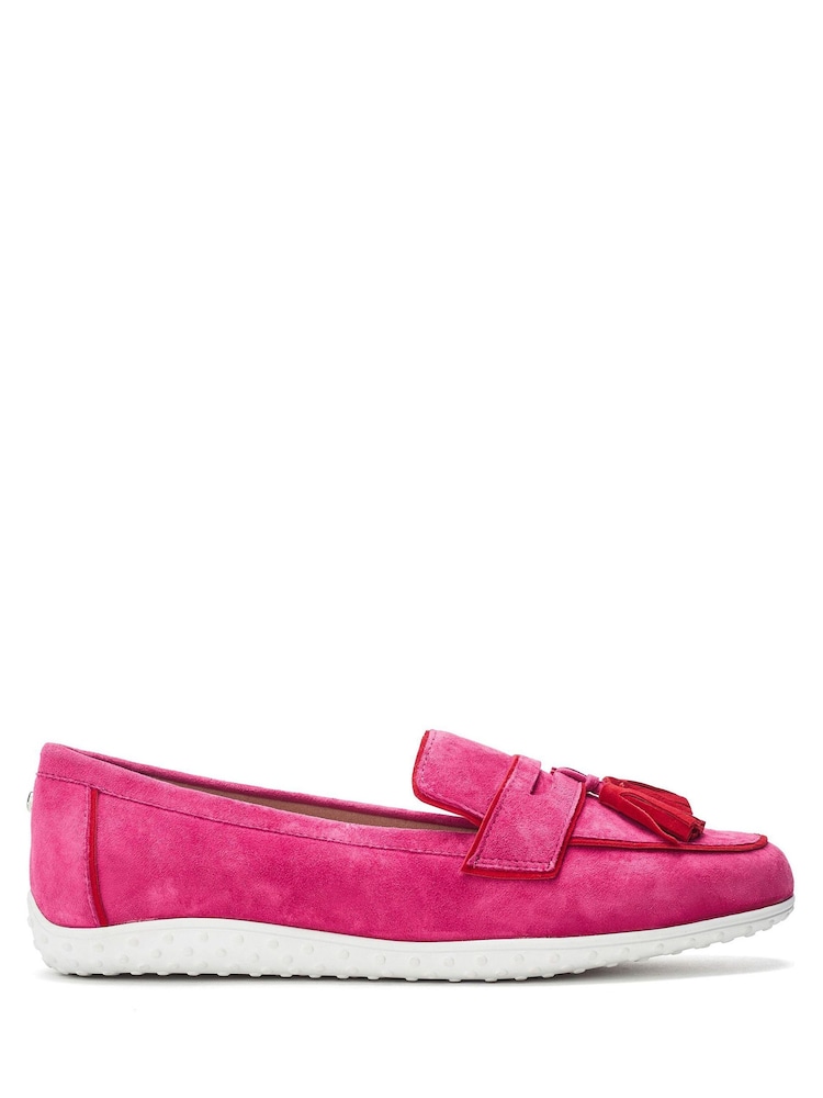 Rosa - Moda in Pelle Elinia Tassel Detail Suede Loafers - Imagen 2 de 5 Rosa - Moda in Pelle Elinia Tassel Detail Suede Loafers - Imagen 2 de 5