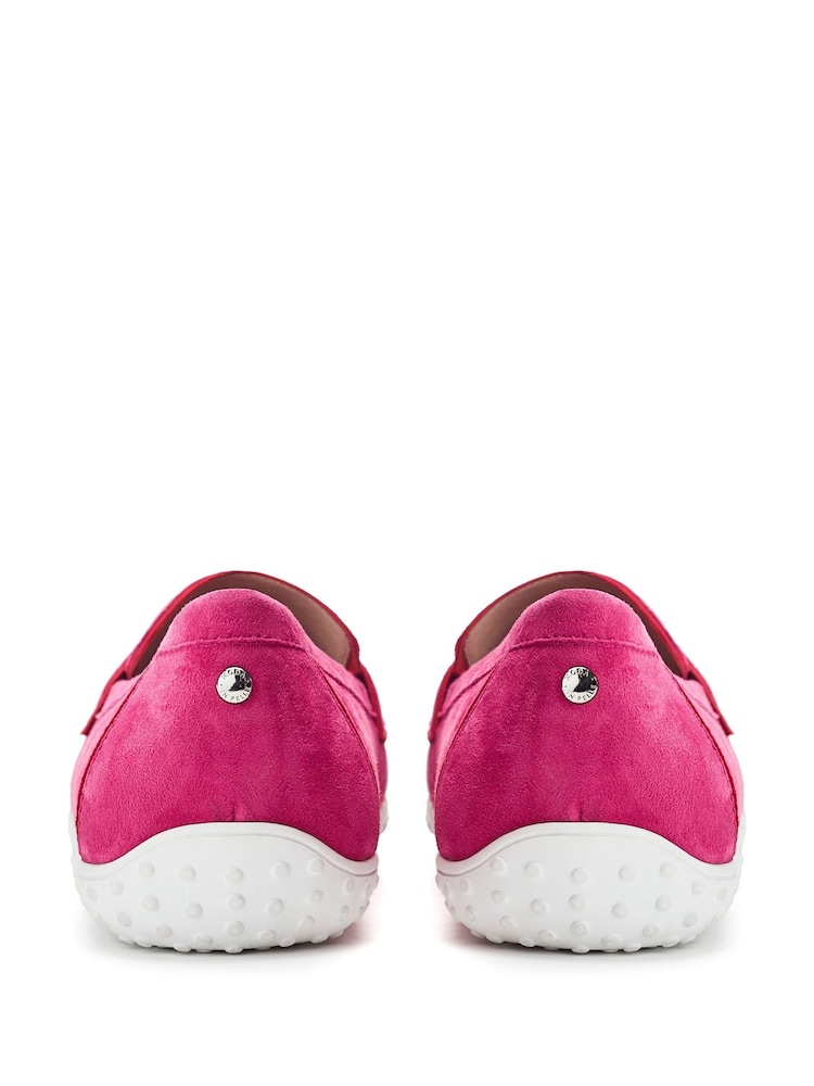 Moda in Pelle Elinia Tassel Detail Suede Loafers - Image 4 of 4