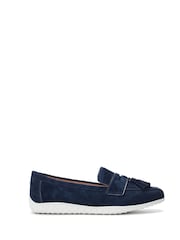 Moda in Pelle Elinia Tassel Detail Suede Loafers - Image 2 of 4