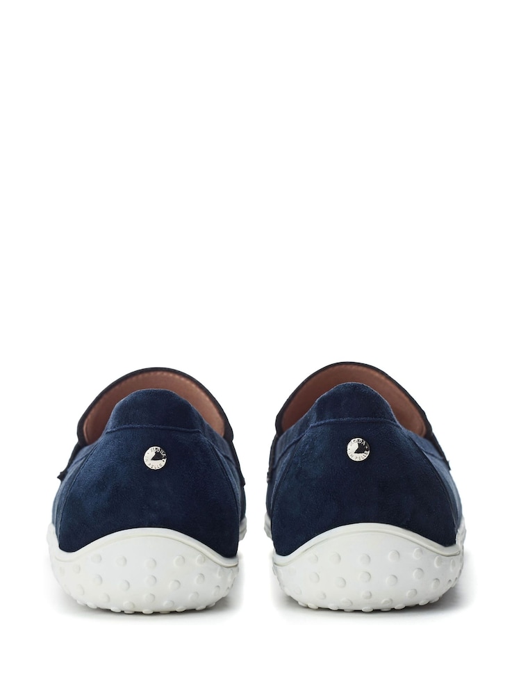 Moda in Pelle Elinia Tassel Detail Suede Loafers - Image 4 of 4