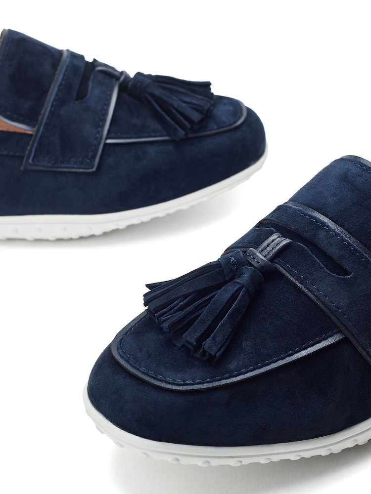 Moda in Pelle Elinia Tassel Detail Suede Loafers - Image 5 of 5 Moda in Pelle Elinia Tassel Detail Suede Loafers - Image 5 of 5