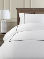 U.S. Polo Assn. Luxury Cotton Brand Stripe Duvet Set - Imagen 2 de 4