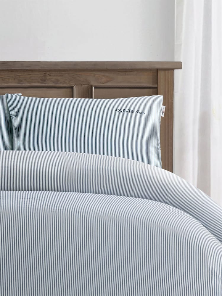U.S. Polo Assn. Pure Cotton Stripe Duvet Set - Изображение 2 из 4