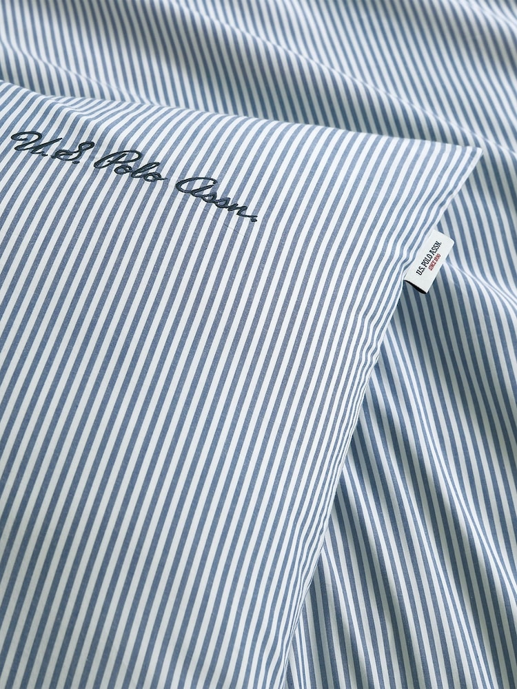 U.S. Polo Assn. Pure Cotton Stripe Duvet Set - Изображение 4 из 4