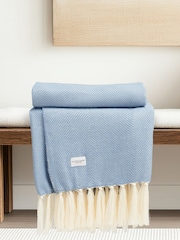 U.S. Polo Assn. Troposphere Luxury Herringbone Throw - Image 2 of 6