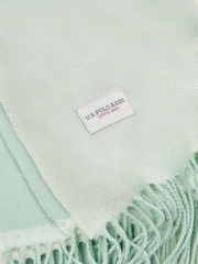 U.S. Polo Assn. Luxurious Soft Check Boxed Throw - Bild 6 von 6