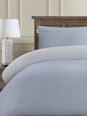 U.S. Polo Assn. True Navy Pure Cotton Chambray Duvet Set - Image 2 of 4