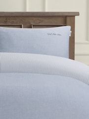 U.S. Polo Assn. True Navy Pure Cotton Chambray Duvet Set - Image 3 of 4