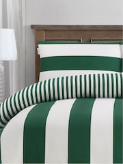 US Polo Assn. Хлопковый постельный комплект в полоску Pure - Изображение 2 из 4