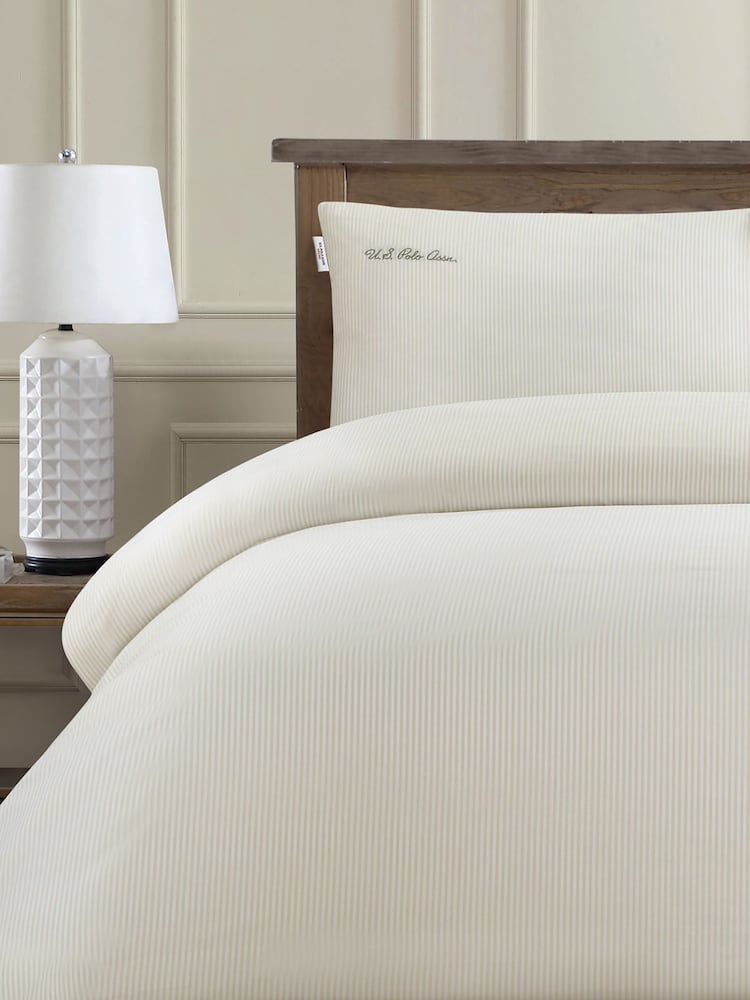 U.S. Polo Assn. Pure Cotton Stripe Duvet Set - Изображение 2 из 4