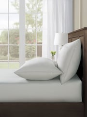 U.S. Polo Assn. Vapor Blue Pure Cotton Sheet & Pillowcase Set - Image 1 of 4